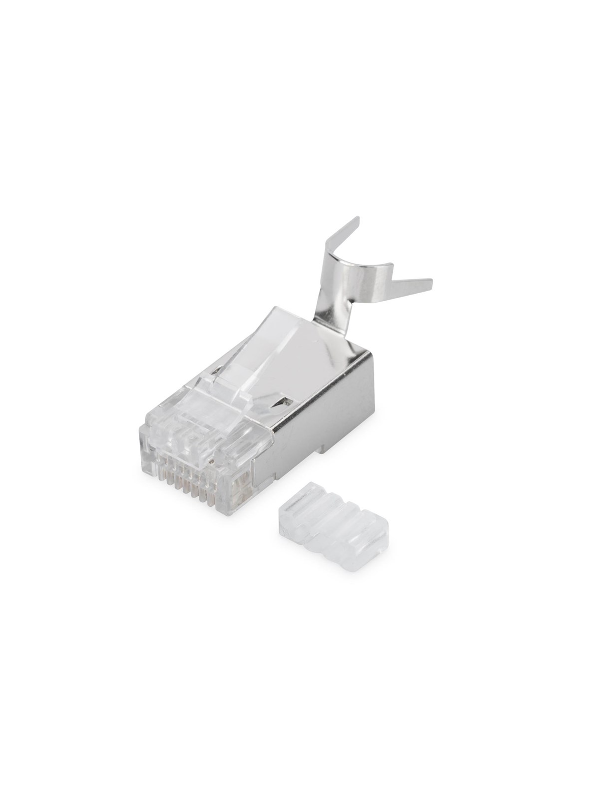 DIGITUS CAT 6A Modular Plug - Silber