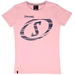 Spalding, Damen, Sportshirt, Fast Tee Damen (S), Rosa, Pink