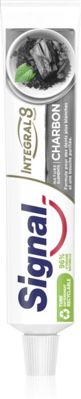 Signal Natural Elements Integral 8 Charcoal dentifrice Charcoal 75 ml