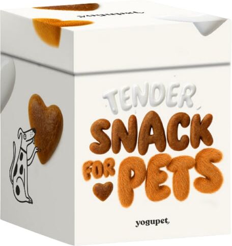 Yogupet Tender Snack Box Caja Blanca para Perro y Gato 100g