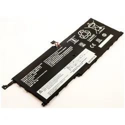 CoreParts MicroBattery 56Wh Lenovo Laptop Battery (6 Zellen, 3300 mAh), Notebook Akku, Schwarz