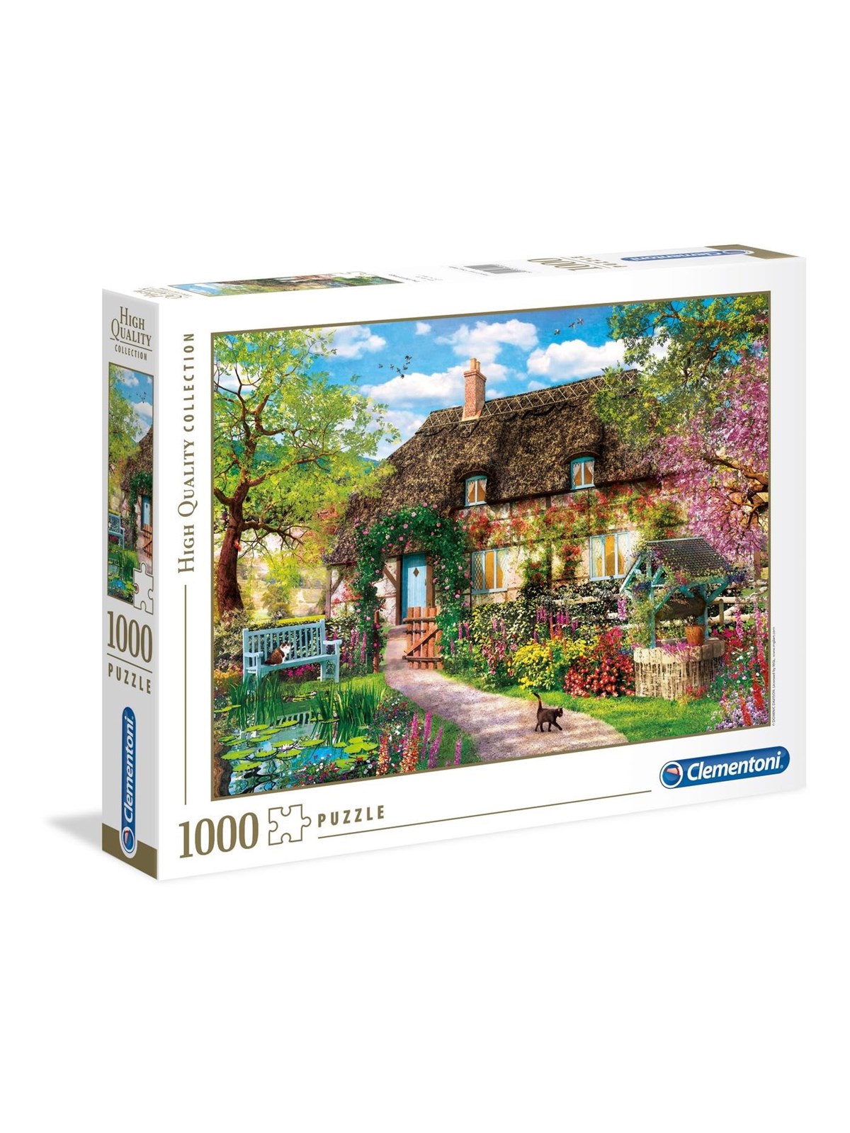 Clementoni Puzzle HQC The Old Cottage, 1000-teilig