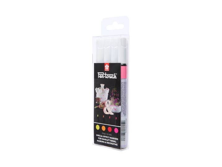 Pen-Touch Fine Fluo Set 4