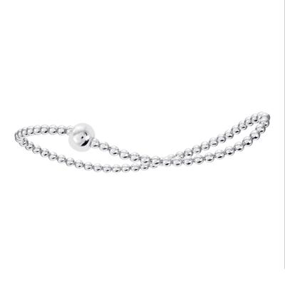 Silberarmband ONE ELEMENT "Armband Kugelkette aus 925 Silber Ø 54,0 mm mit", silber, Armbänder, Damen, Silber 925 (Sterlingsilber), Silberarmband, Harmonisch gestaltet – ruhiges Design mit feinem Ausdruck