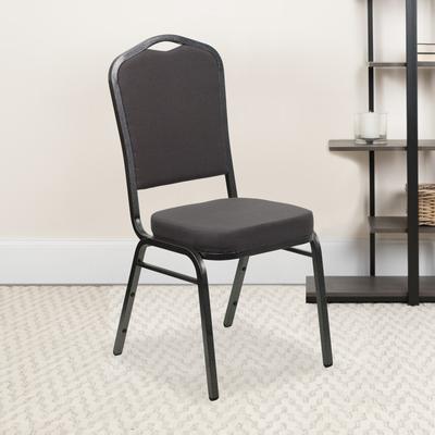 Lancaster Home "4 Pack Crown Back Stacking Banquet Chair - 20.25""D x 17.25""W x 38""H"