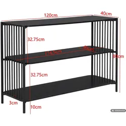 Wohnling, Kommode + Sideboard, 120cm (120 x 40 x 80 cm)