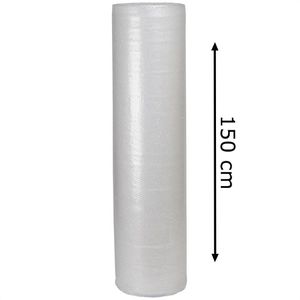 BB-Verpackungen Luftpolsterfolie, 2-lagig, Noppen-Ø 10mm, 150cm x 50m