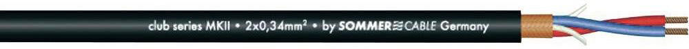 Sommer Cable Mikrofonkabel 2x0,34 100m Sw Club Series