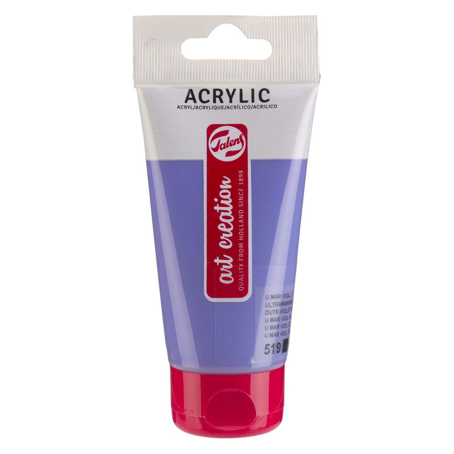 Talens Art Creation Acrylfarbe, Tube 75 ml, Ultramarinviolett (75 ml) (57456708)