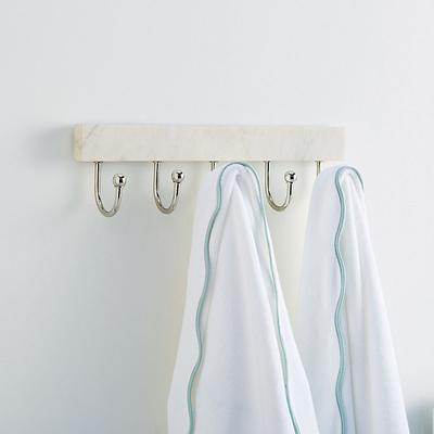 Maia Marble Hook Rack - Ballard Designs