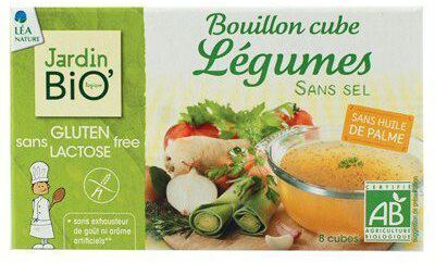Jardin Bio Vegetable Broth Cube No Salt Added 8 X 9 Gr