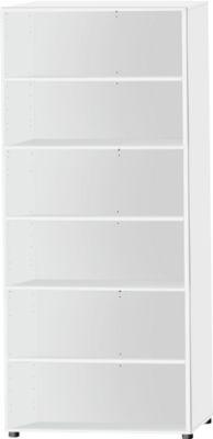 Schäfer Shop Select Regal, 6 OH, B 800 x T 420 x H 2240 mm, weiß
