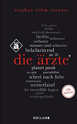 Stephan Rehm Rozanes - Die Ärzte. 100 Seiten (Reclam 100 Seiten) - Preis vom 11.10.2026 03:10:56 h