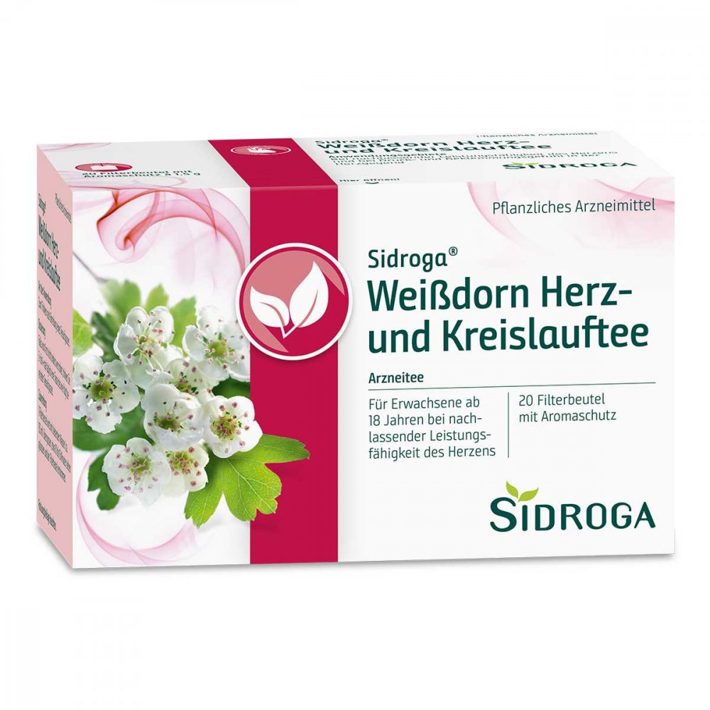 Uriach Germany GmbH SIDROGA Weißdorn Herz- und Kreislauftee 04262636