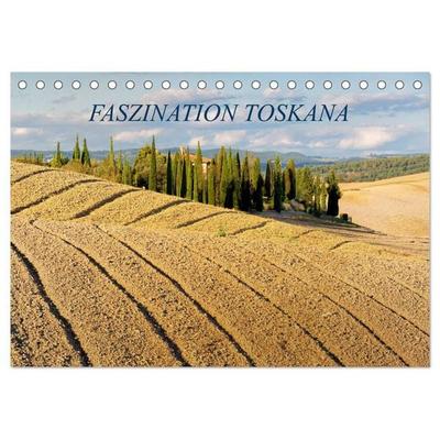 Faszination Toskana (Tischkalender 2026 DIN A5 quer), CALVENDO Monatskalender