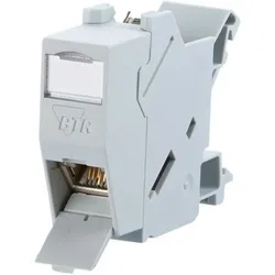 Metz Connect Hutschienenmodul,Kat.6 TN E-DATmod-REG-lgr