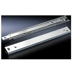 Rittal Teleskopschiene Stahlbl RAL7035 7161000, Serverschrank Zubehör, Silber