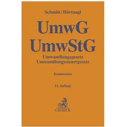 Umwandlungsgesetz, Umwandlungssteuergesetz. UmwG, UmwStG, Fachbücher von Michael Winter, Robert Hörtnagl, Cathrin Brünkmans, Philipp Rinke, Markus Keuthen, Sören Langner, Katharina Mönius, Joachim Schmitt, Katharina-Julia Missio
