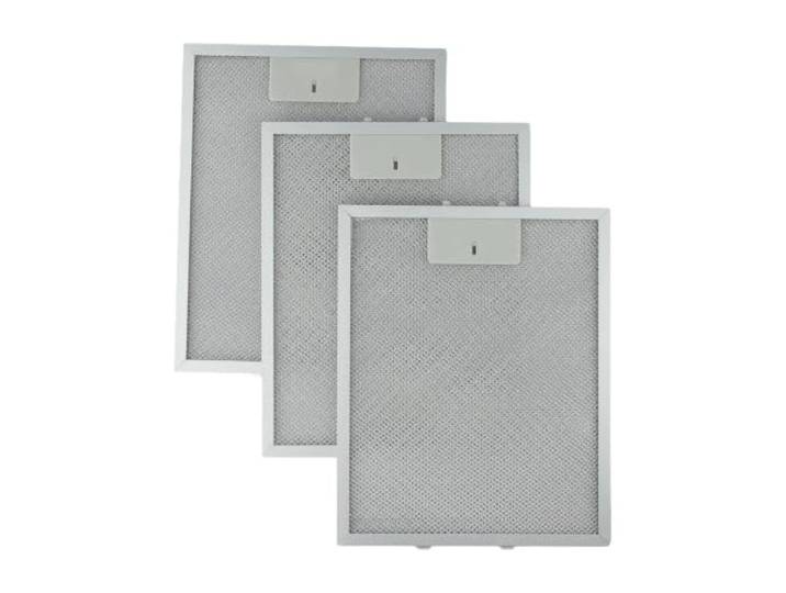 3PCS Aluminium Dunstabzugshaube Filter Metall Mesh Dunstabzugshaube Filter 310x250x9mm Küche Spüle Zubehör