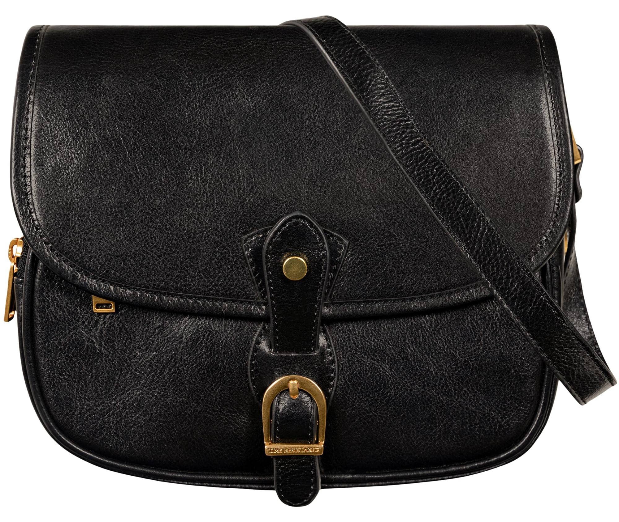 Time Resistance Leder-Umhängetasche für Damen - Handtasche - Umhängetasche - Tas
