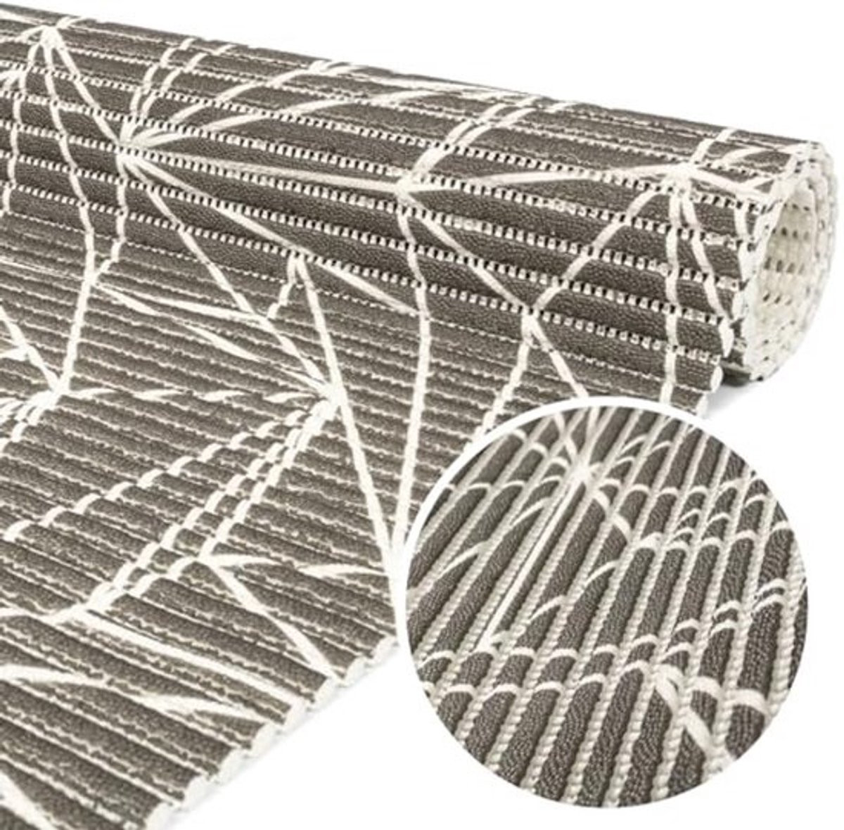 Zachte antislip schuimmat voor de badkamer, 100 x 65 cm