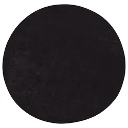 vidaXL Teppich Waschbar φ120 cm Anthrazit Rutschfest