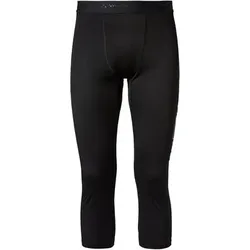 VAUDE Herren Unterhose Me Monviso Wool 3/4Tights, Größe 52 in Schwarz Schwarz