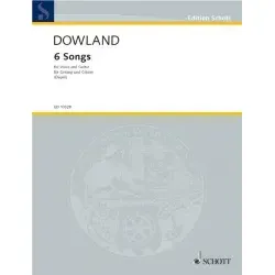 6 Songs for voice and guitar