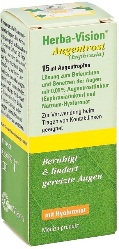 Herba-Vision Augentrost Augentropfen 15ml