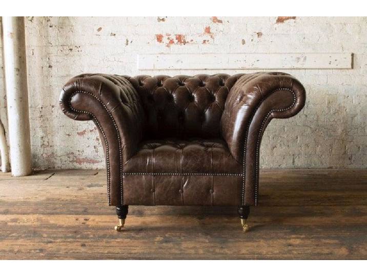 Xlmoebel Chesterfield-Sessel Luxuriöser Chesterfield-Sessel mit hochwertigem Polsterbezug (Sessel (1 Sitzer), Hergestellt in Europa