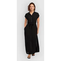 O'Neill Lori Maxi Shirt Kleid black out Gr. S