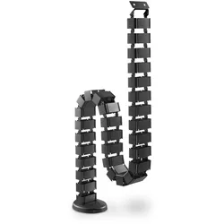 Digitus Flexible Kabelführung 1,3 m schwarz