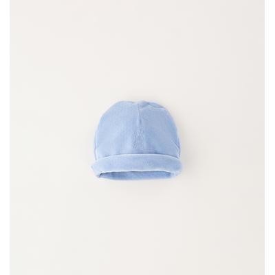 Outdoorhut IDO "BABY BOY ACCESSORIES", Jungen, Gr. 43, light blau, Baumwolle, Hüte