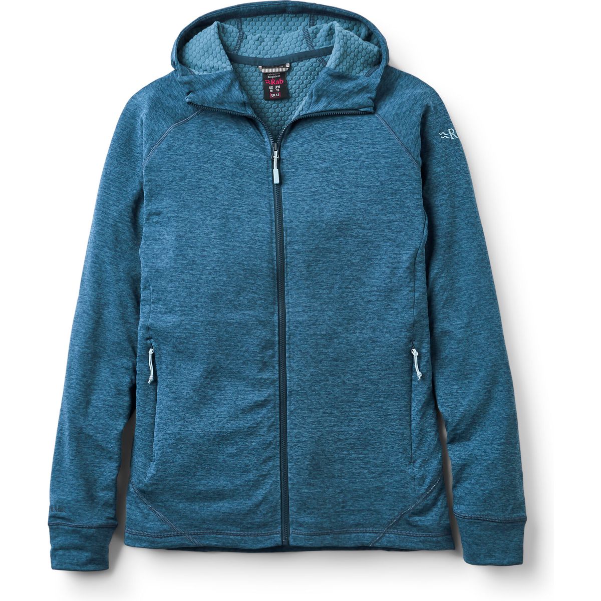 Rab Nexus Hoody Wmns tempest blue (TMB) 10 QFF-71-TMB-10