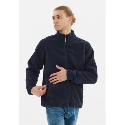 Fleecejacke WHISTLER "Pioneer", Herren, Gr. L, blau (dunkelblau, blau), 100% Polyester, unifarben, normal, hoch geschlossener Ausschnitt, Jacken Fleecejacke, mit atmungsaktiver Eigenschaft