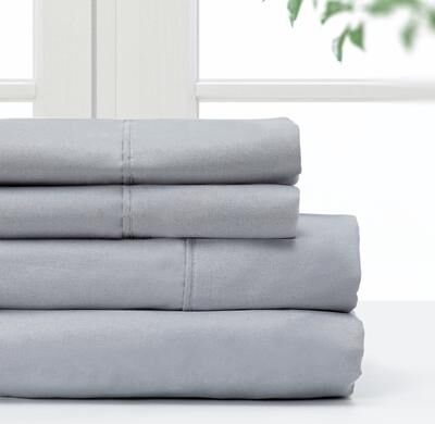 Pointehaven Microfiber Printed and Solid Luxury sized Sheet Set