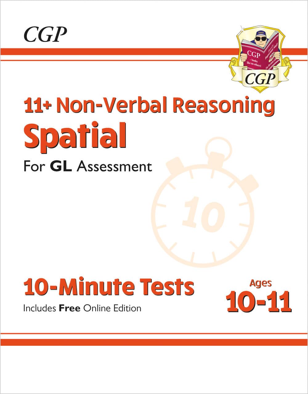 CGP Books - 11+ GL 10-Minute Tests: Non-Verbal Reasoning Spatial - Ages 10-11 Book 1 (with Online Edition) (CGP GL 11+ Ages 10-11) - Preis vom 09.10.2026 07:28:09 h