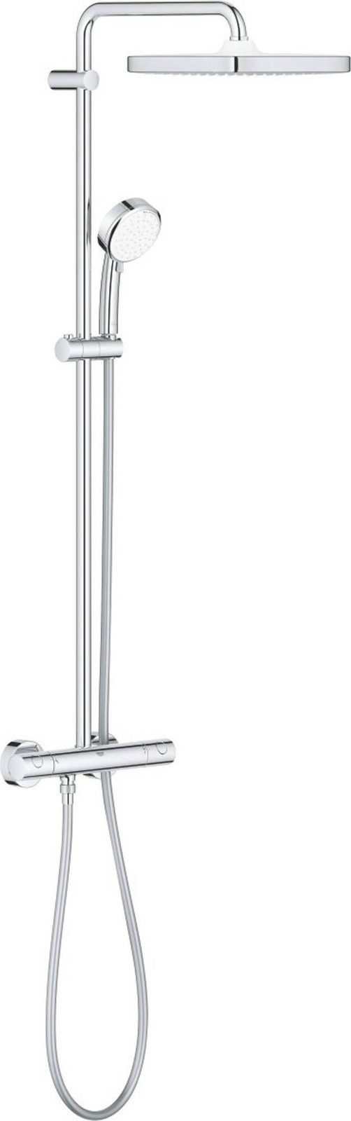 GROHE Tempesta 250 Cube Thermostatische Doucheset met Handdouche, Chroom