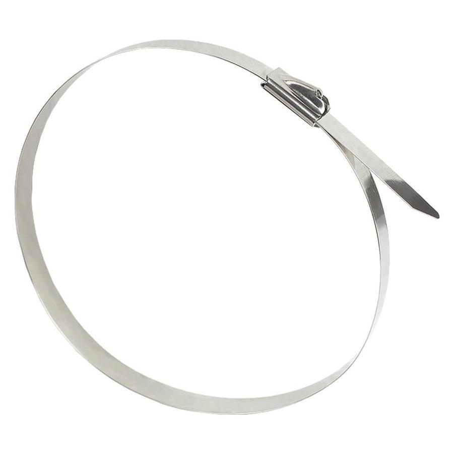 Good Connections Edelstahl-Kabelbinder 500 mm x 7,9 mm, -60 °C bis +550 °C, 20 Stück (Metallkabelbinder, 500 mm, 20 Stk.) (KAB-E50X79)