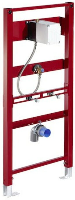 Schell Urinal-Montagemodul MONTUS Com II 1150mm, m Urinal Wandeinbau-Spülarmatur (030750099)