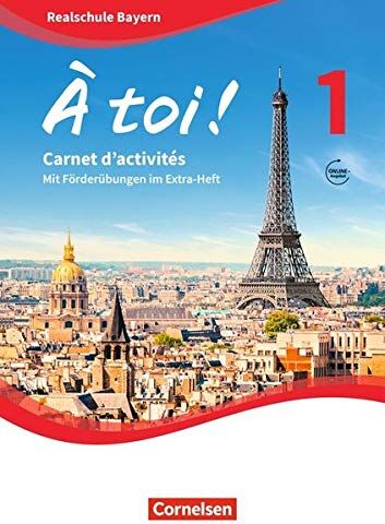 Michèle Héloury - À toi ! - Bayern: Band 1 - Carnet d'activités mit Audios online und eingelegtem Förderheft - Preis vom 15.10.2026 23:06:25 h