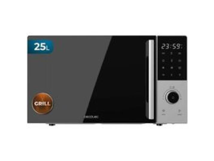 Cecotec Micro-ondes Numérique avec Grill 25L Proclean 2500. 850W Grill 1200W Convection 2200W 8 Programmes 5 Niveaux de