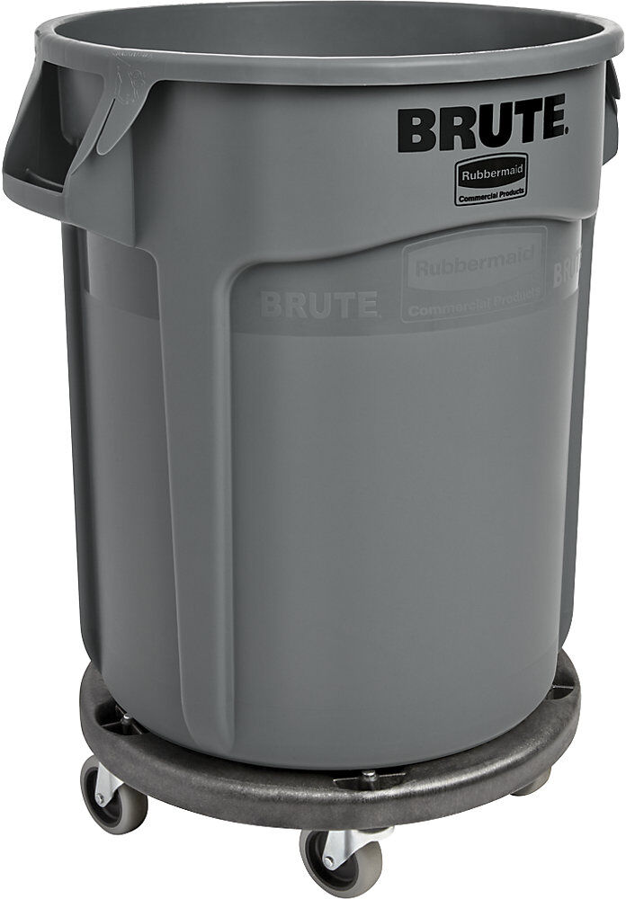 Universalcontainer BRUTE®, rund, Innen- und Außenbereich, Volumen 75 l, grau Rubbermaid