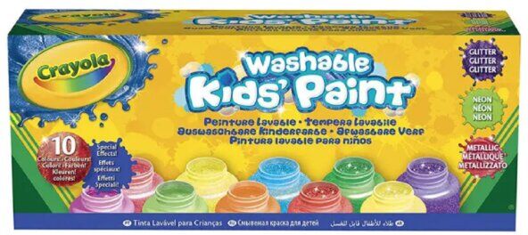 BRINQUEDO CRAYOLA TINTA EF ESP 10X