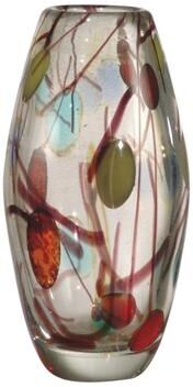 Dale Tiffany Lesley Hand Blown Art Glass Vase