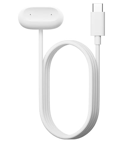 Google Fitbit Air Oplaadkabel - Wit - 20,6 mm