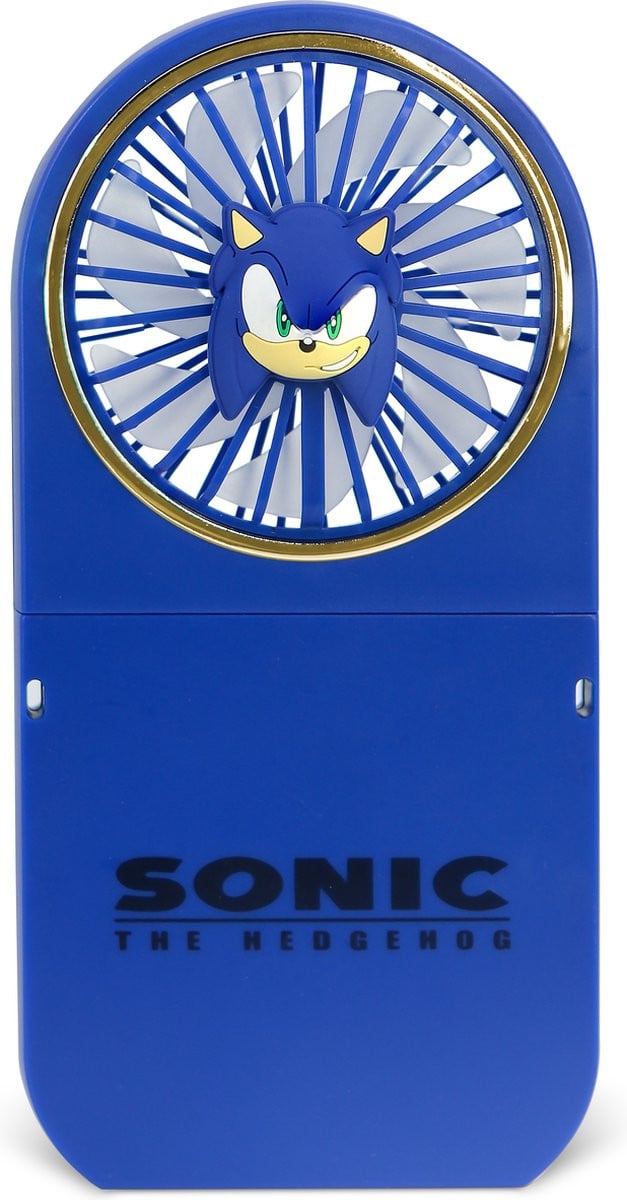 OTL Technologies Mini-ventilator, draagbaar, inklapbaar, met oplaadbare batterij, blauw