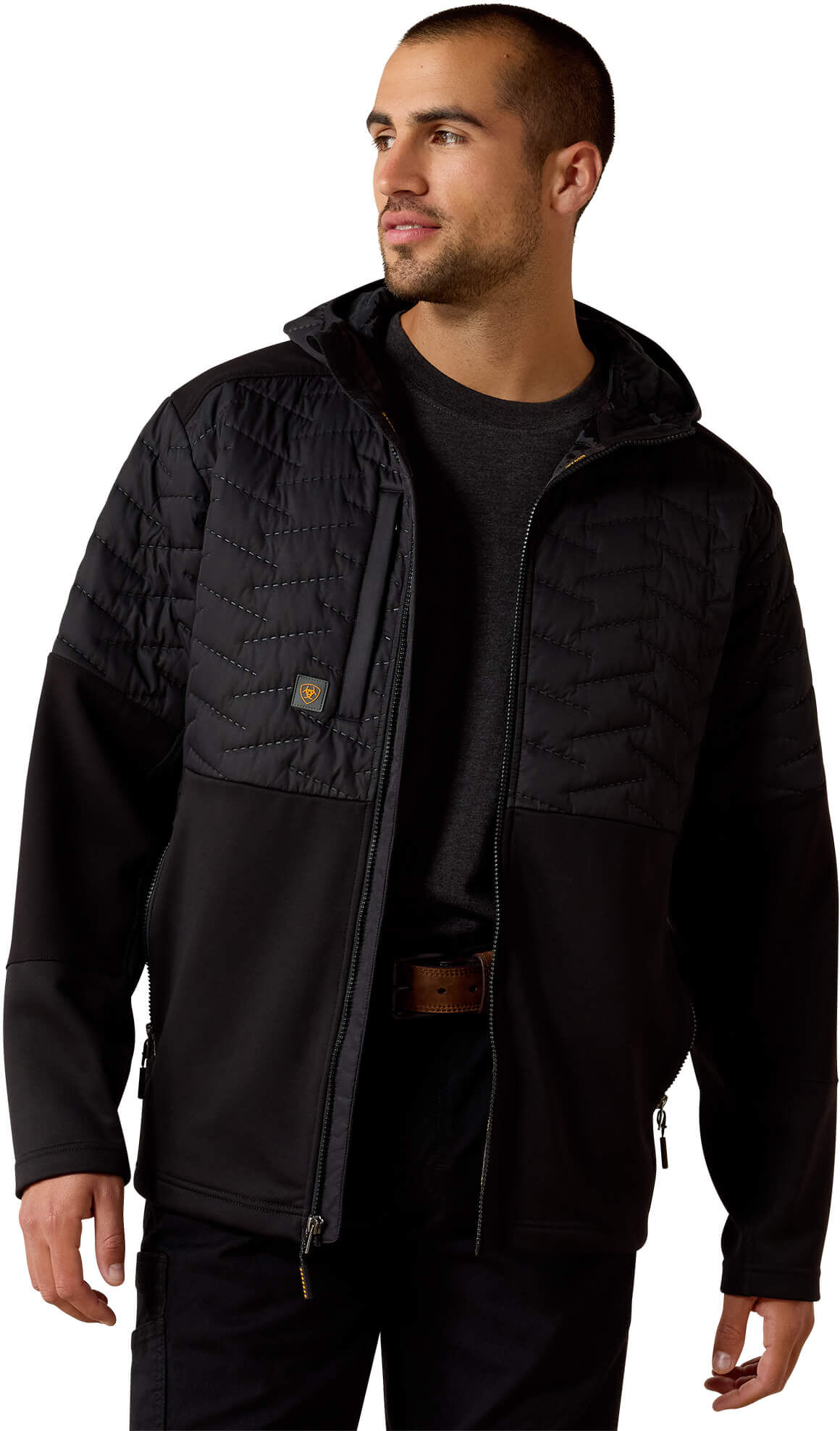 Men's Rebar Cloud 9 Insulated Jacket in Black, Size: 2XL-T by Ariat
