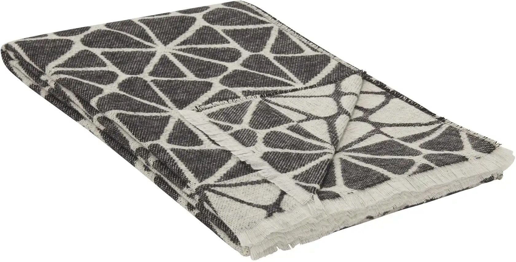 FRAAS Wohndecke Motif  FRAAS ¦ grau ¦ Synthetik ¦ Maße (cm): B: 130