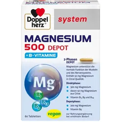 Doppelherz Magnesium 500 Depot system